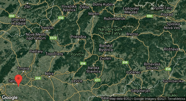 Google map: Novojelčanská 1209/112, Jelka